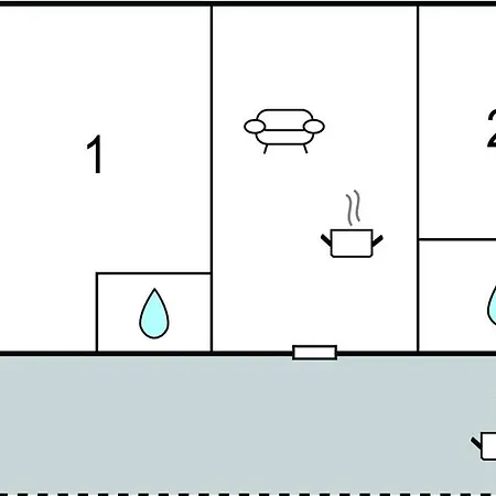 2 Bedroom Awesome In *