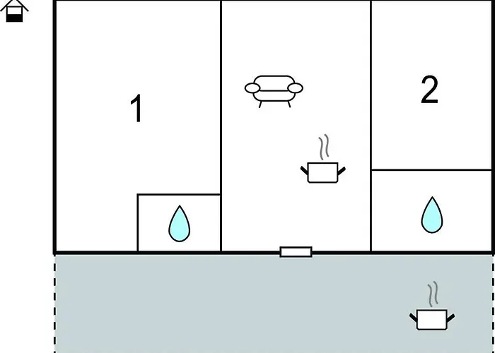 2 Bedroom Awesome In *